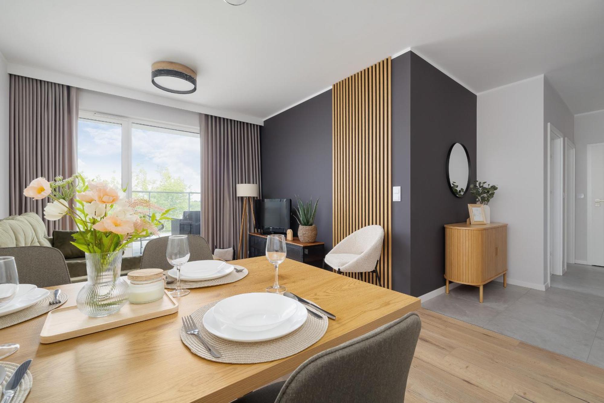 Stylowy Apartament Z Dwiema Sypialniami Balkonem I Parkingiem By Noclegi Renters Kattowitz Exterior foto