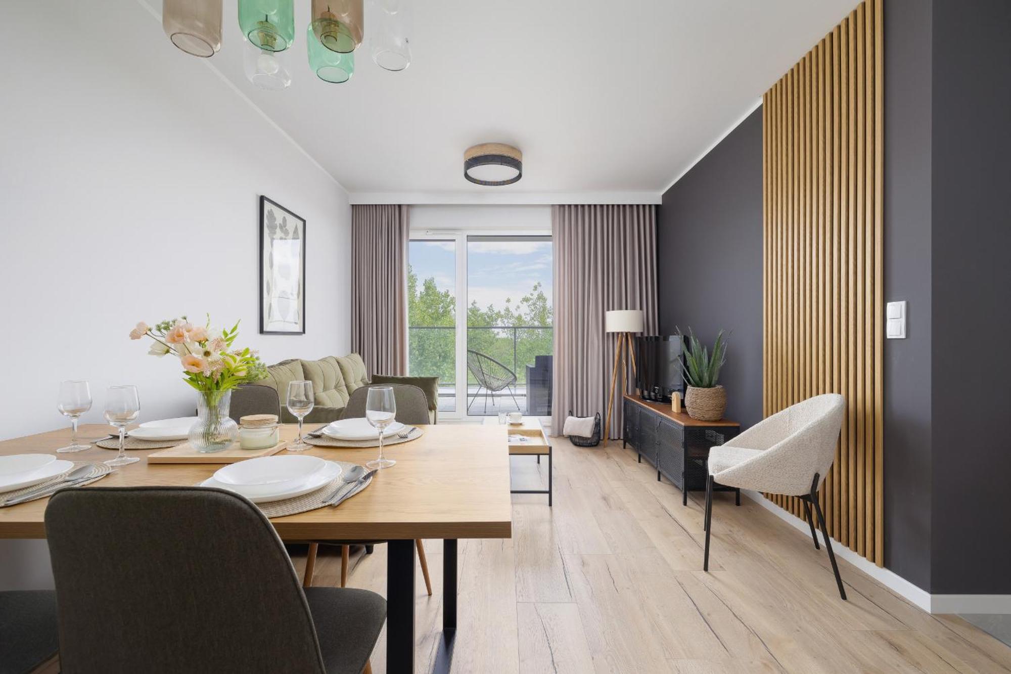 Stylowy Apartament Z Dwiema Sypialniami Balkonem I Parkingiem By Noclegi Renters Kattowitz Exterior foto